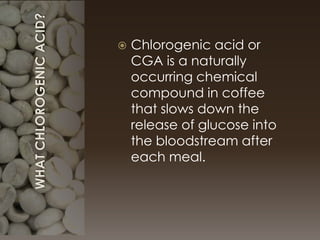 Green coffee bean | PPTX