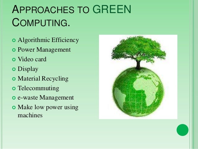 green computing term paper