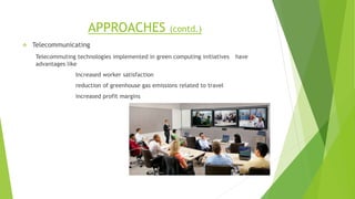 Green computing - | PPTX