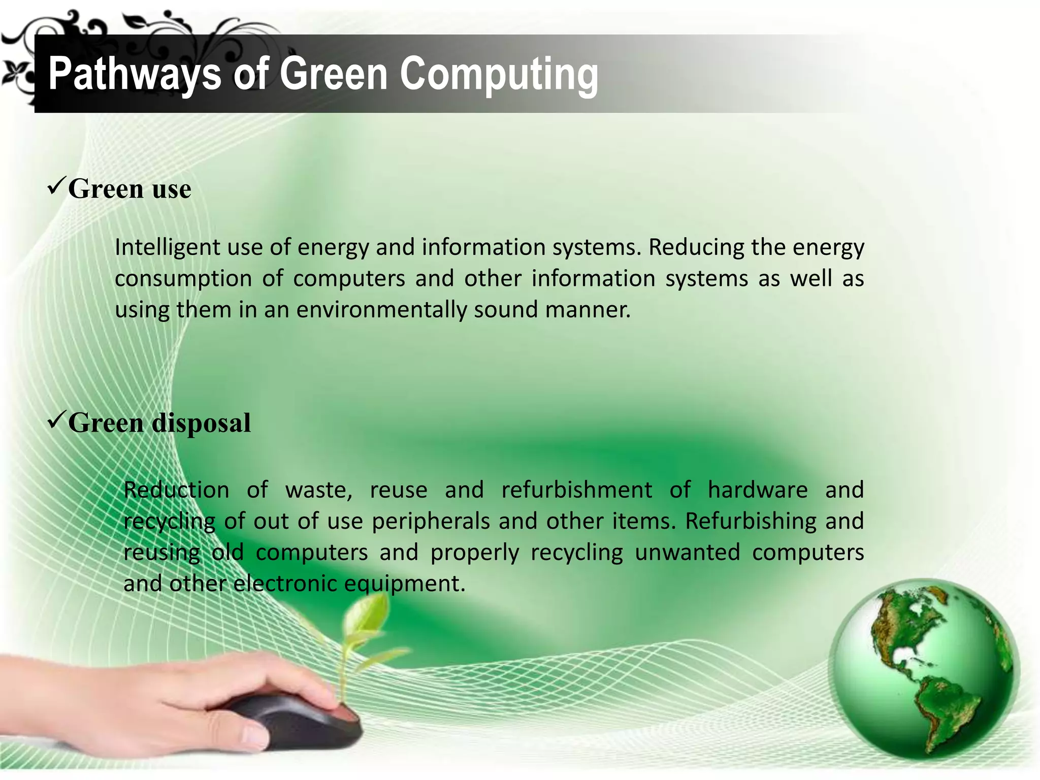 Green computing | PPT