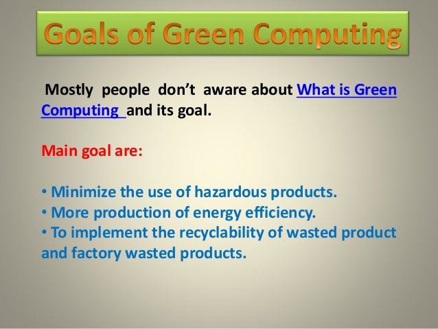 What is Green Computing and its Amazing Examples