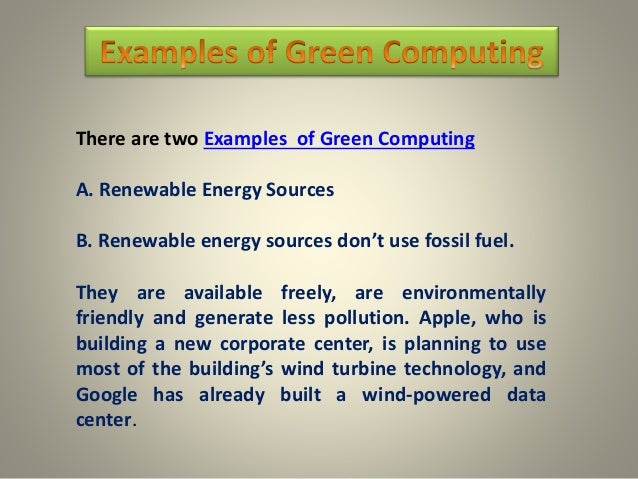 What is Green Computing and its Amazing Examples