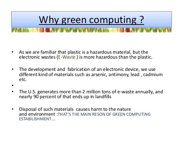 Benefits Of Green Computing / Green Computing - Comp1220 Assignment 2 ...