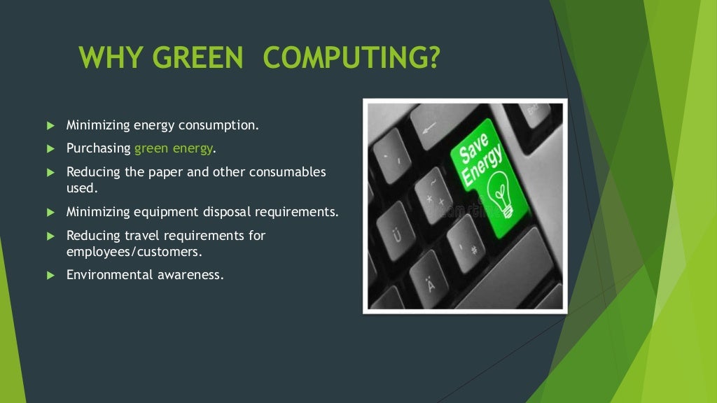 presentation on green computing