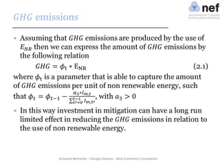 Giovanni Bernardo – Giorgos Galanis - New Economics Foundation

 