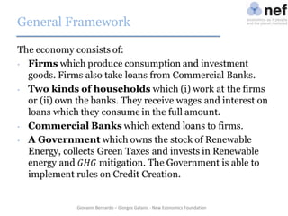 General Framework

Giovanni Bernardo – Giorgos Galanis - New Economics Foundation

 