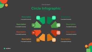 Circle Infographic
Chart and diagram
05
08
01
04
06
07
02
03
A wonderful serenity
Description
A wonderful serenity
Description
A wonderful serenity
Description
A wonderful serenity
Description
A wonderful serenity
Description
A wonderful serenity
Description
A wonderful serenity
Description
A wonderful serenity
Description
 