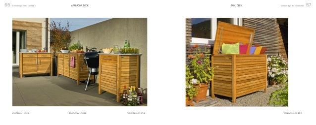 Muebles de jardín colección 2013 de Greendesign