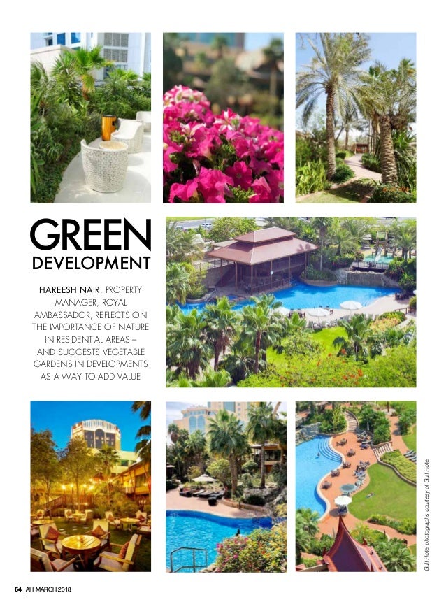 Hareesh Nair Arabian Homes Magazine Article On Green Development