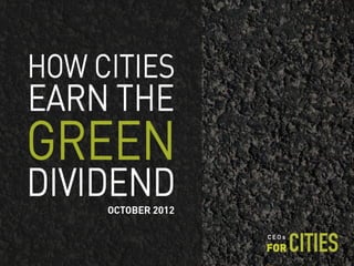 Green Dividend Presentation