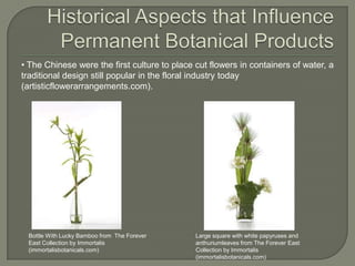 5 Major Competing Manufacturing CompaniesFoster’s PointManufactures flowers, trees, and greenery