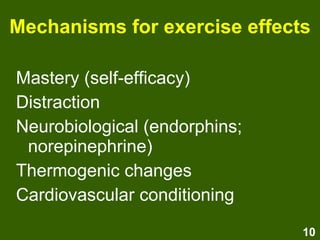 Green exercise: The psychological effects of exercising in nature | ODP