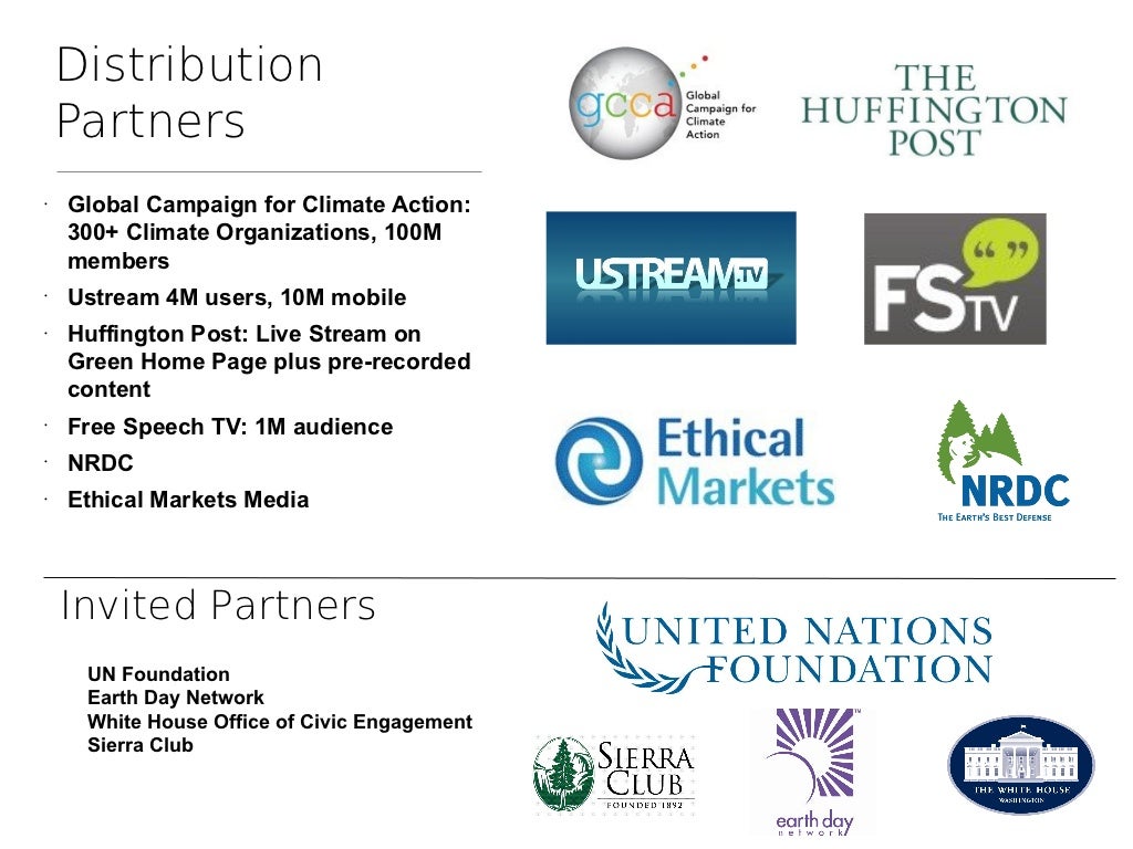 Distribution Partners • Global Campaign