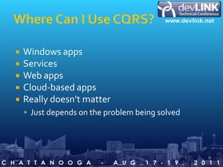 Read Side FlowRequest for DataReadModelQuery Provider(Repo/WCFDS/etc)ClientQueryResultsDTO