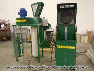 Green Filter Cleaning Machine