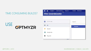 TIME CONSUMING BUILDS?
USE
 