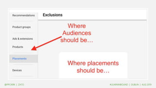 @PPCKIRK | ZATO #LEARNINBOUND | DUBLIN | AUG 2019
 