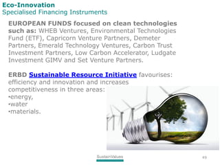 Green Finance Mechanisms | PDF