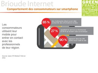 Green France Tourisme : Visibilité sur Internet, le mobile prend le pouvoir