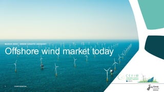 Offshore wind market today
MARCH 2024 – GREEN GIRAFFE ADVISORY
1 CONFIDENTIAL
 