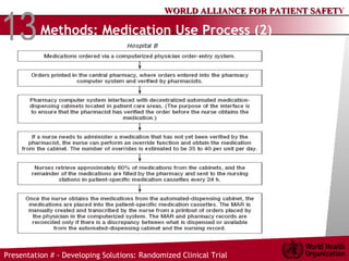 Methods: Medication Use Process (2) 
