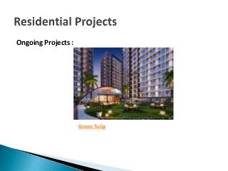 Ongoing Projects :
Green Tulip
 