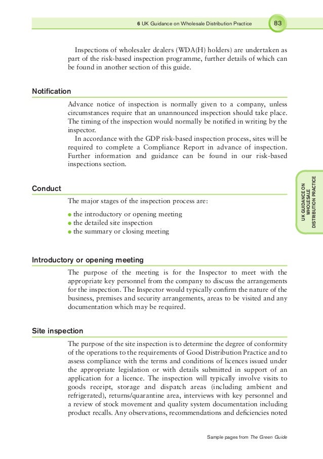 Rules and Guidance for Pharmaceutical Manufacturers Distributors 2015…