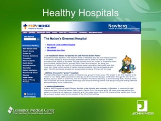 Healthy Hospitals 