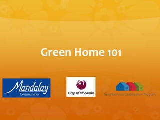 Green Home 101
 