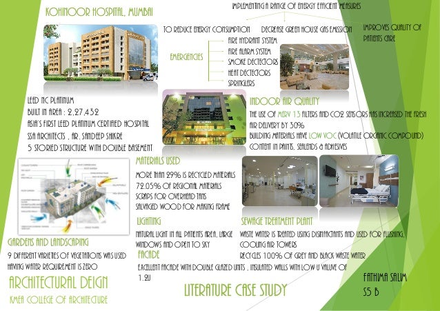 hospital case study architecture ppt