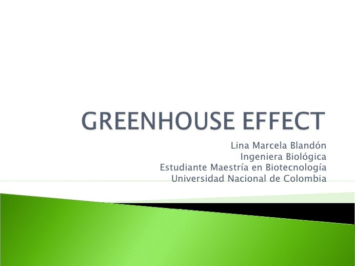 Greenhouse Effect