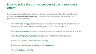 Green House effect : Details cover up....