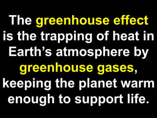 Understanding the Greenhouse Effect: Causes, Impacts, and Solutions for ...