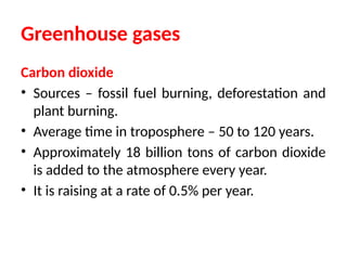 Understanding the Greenhouse Effect and Global Warming: Causes, Impacts ...