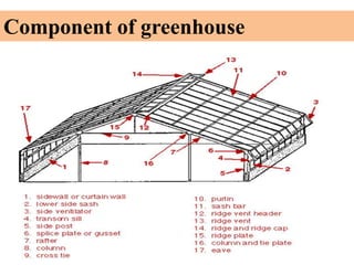 Component of greenhouse
 