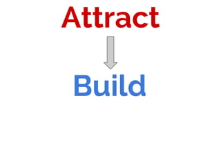 Attract
Build
 