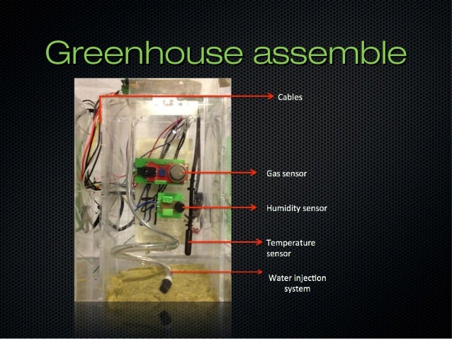 Prossateam arduino greenhouse project