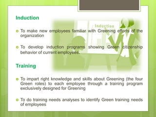 Green Human Resources Management | PPTX