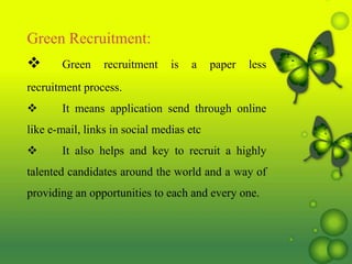 Green hrm | PPT