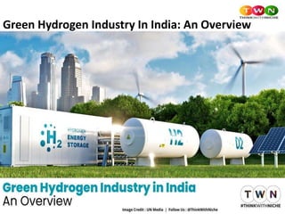 Green Hydrogen Industry In India: An Overview
 