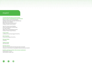 24
Trung tâm Phát triển Sáng tạo Xanh (GreenID)
Green Innovation and Development Centre (GreenID)
Phòng 707, Tầng 7, Tòa nhà Sunrise Building
90 Đường Trần Thái Tông, Cầu Giấy, Hà Nội, Việt Nam
Điện thoại: (+84) 4 37956372
Website: http://greenidvietnam.org.vn/
Fanpage | Youtube: GreenID Vietnam
Suite 707, 7th Floor, Sunrise Building
90 Tran Thai Tong Street, Cau Giay, Ha Noi
Tel: (+84) 4 37956372
Website: http://en.greenidvietnam.org.vn/
Fanpage | Youtube: GreenID Vietnam
Tác giả | Author
Lars Blume, Do Xuan Hoan, Nguyen Thi Anh Thu
Dịch | Translation
Do Xuan Hoan, Nguyen Thi Anh Thu
Biên tập | Editing
Lars Blume
Thiết kế | Design
Julius Duerrwald
Hình ảnh | Pictures
Tất cả hình ảnh trong tài liệu này thuộc bản quyền của GreenID.
All pictures in this brochure are copyrighted material and belong to GreenID.
Địa điểm và thời gian xuất bản | Place and year of publication
Hà Nội, Việt Nam, 10/2016
Hanoi, Vietnam, October 2016
Imprint
 