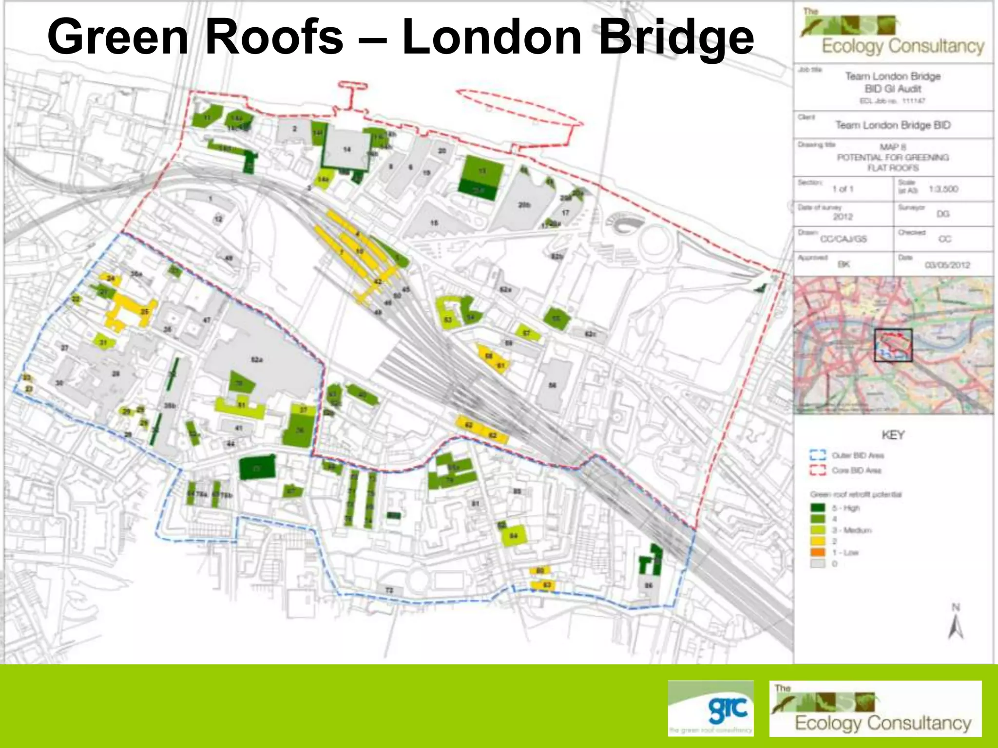 Green Roofs – London Bridge

 