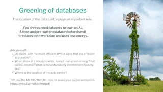 Greening Artificial Intelligence | PDF