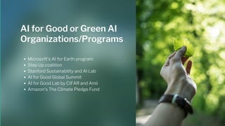 Greening Artificial Intelligence | PDF