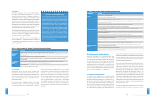 STANDARDS AND ASSESSMENT TOOLS 
The IEEE 1680-2009 Standard for Environmental Assess-ment 
of Electronic Products [72] establishes environ-mental 
performance criteria for the design of electronic 
products and provides a valuable tool for developing 
contract specifications. The Electronic Product Environ-mental 
Assessment Tool (EPEAT®) offers a rating system 
for suppliers and a global registry to help purchasers 
identify greener electronic products [73]. It combines 
comprehensive criteria for design, production, energy 
use and recycling with ongoing independent verifica-tion 
of manufacturer claims. The Electronics Environ-mental 
STRATEGIES FOR INITIATING TRANSFORMATION GREENING UNIVERSITIES TOOLKIT 
45 
3.5.9 Green IT 
Information technology (IT) or more broadly, informa-tion 
and communication technology (ICT) is a pervasive 
element of most universities. IT integrates a spectrum of 
sustainability aspects – energy use, procurement, waste 
management, and even campus development (considera-tion 
of computer heat loads in building design). Actions to 
address the impacts of information technology may thus 
be spread across a number of action plans, or conversely, 
recognising the common management context, they may 
be amalgamated into a separate “Green IT” plan. 
The growing energy demand associated with the prolif-eration 
of IT services has prompted the development of 
a number of national and globally recognised standards 
and assessment tools (see box below). 
Actions around green IT can be conveniently grouped 
into two categories – policy and behaviour change and 
IT management and capital works. Table 3.12 lists some 
generic suggestions. 
to the former, the most effective action is to increase 
the proportion of student housing and related services 
provided on campus, to eliminate the need to com-mute 
to the university each day. In relation to the latter, 
the increasing availability and sophistication of video 
conferencing facilities can be utilised to substitute “vir-tual” 
for physical travel in many cases – and enable 
considerable savings on escalating travel costs. Table 
3.13 outlines some generic actions to reduce green-house 
emissions and other environmental impacts of 
transport. 
Benefits Calculator (EEBC) was developed to 
help organisations assess the environmental benefits 
of greening their purchase, use and disposal of elec-tronics 
[74]. The EEBC estimates the environmental 
and economic benefits of purchasing EPEAT registered 
products and improving equipment operation and end-of- 
life management practices. 
Table 3.12: Actions to support the “greening” of university information technology. 
CATEGORY ACTION 
IT policy and 
behaviour 
change 
Adoption and implementation of IT purchasing standards (e.g. IEEE, EPEAT, etc.). 
“Switch off when not in use” awareness programs – posters, stickers, events and competitions, websites, awards 
and incentives. 
Standard operating environments (hardware and software). 
IT management 
and capital 
works) 
Reduce frequency of computer replacement programs – substitute software upgrades for hardware upgrades 
where possible. 
Centralised / dedicated server space(s) to avoid dispersing server heat loads across multiple buildings. 
Computer reuse program, e.g. donation to community groups / schools. 
E-waste program. 
Ensure energy saving features are enabled. 
3.5.10 Transport 
Sustainability action planning around transport will 
probably involve the greatest variation between univer-sities 
based on location, existing public transport infra-structure 
and the extent to which residential and other 
services are provided on campus for students (and in 
some cases for staff). 
The two main areas – flagged in Section 3.5.1 Energy 
and climate change – are commuter travel and travel 
on university business (air or land-based). In relation 
46 
Table 3.13: Actions to reduce impacts of commuter and business travel. 
CATEGORY ACTION 
General 
Employment of Transport Manager. 
Development of university transport policy. 
Commuter transport 
Student housing and services on or close to campus. 
Awareness and promotion of alternatives to private transport – posters, stickers, events and competitions, 
websites, awards and incentives. 
Regular liaison with public transport providers to optimise services to the campus. 
Incentives for staff committing to forego use of private commuter transport. 
Secure, undercover bike racks, and shower facilities, lockers and bike repair workshop for cyclists. 
Car pooling programs. 
Reduction of car parking spaces and provision of dedicated spaces for car pool vehicles and electric vehicles 
(and also charging points). 
Establishment of shuttle bus service where the university has multiple campuses. 
Acknowledgement that for reasons of social equity, disability, etc. some staff and students will still need to 
use private vehicles to access the campus. 
Pedestrian-friendly campus to minimise internal motor vehicle trips. 
Travel on university 
business 
Acquisition and promotion of video conferencing technology to staff and students. 
University managed revegetation program to offset emissions for air travel, and/or commitment to “third 
party” carbon credit / carbon offset program. 
Purchase of fuel efficient vehicles for university fleet. 
Regular maintenance to optimise motor vehicle fleet fuel efficiency. 
3.6 Awareness and training 
Awareness building and training opportunities need 
to be build into every sustainability action plan. Staff 
at all levels and new students should be introduced 
to sustainability awareness training as part of regular 
induction procedures, explaining the university’s sus-tainability 
policy and action plans, the impacts of the 
university’s activities (particularly around priority areas 
such as climate change) and the importance of compli-ance 
with relevant legislation and regulations. 
3.6.1 Student and staff development 
ISO 14001 requires organisations to identify training 
needs associated with their environmental aspects for 
all persons performing tasks for or on behalf of the or-ganisation, 
i.e. contractors, subcontractors, agency staff, 
etc. as well as the permanent workforce. As with all as-pects 
of the EMS, training details and competence levels 
must be clearly documented, and documentation kept 
up to date. While training for (e.g.) office staff may be 
covered by the “general awareness” discussed above, it 
is essential that staff performing tasks with the potential 
to cause (or prevent) significant environmental impacts 
are appropriately trained and examined with respect to 
the appropriate competencies. 
Personnel performing specialised environmental man-agement 
functions must have appropriate education, 
competence, experience and training. It is important 
that such personnel are exposed to the most recent 
technology and knowledge base relevant to the or-ganisation’s 
significant environmental impacts. This 
includes those staff with responsibilities for delivering 
particular tasks associated with actions specified in the 
university’s sustainability action plans. Development 
plans which address these issues should be incorpo-rated 
into the university’s human resources policies and 
procedures (e.g. in relation to recruitment, performance 
review, promotion, etc.). 
Training and development opportunities should also be 
provided for students working as volunteers or interns 
 