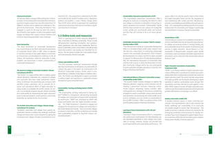 RESOURCES FOR CHANGE GREENING UNIVERSITIES TOOLKIT 
59 
Swansea Declaration 
“At Swansea, Wales, in August 1993, participants in the As-sociation 
of Commonwealth Universities (ACU) 15th Quin-quennial 
Congress drawn from over 400 universities in 47 
different countries met to address the challenge of ‘Peo-ple 
and the Environment - Preserving the Balance’. They 
engaged in a quest for the ways by which the universi-ties 
of the ACU, their leaders, scholars and students might 
engage and deploy their unique common traditions and 
comity to respond appropriately to this challenge.” 
Kyoto Declaration 
“The Kyoto Declaration on Sustainable Development 
was issued following the Ninth International Association 
of Universities Round Table in 1993. Linked to Agenda 
21 and the outcomes of the United Nations Commission 
on Environment and Development Conference in Rio de 
Janeiro, the Declaration called for universities to seek, 
establish and disseminate a clearer understanding of 
sustainable development.” 
The American College & University Presidents’ Climate 
Commitment (ACUPCC) 
“The ACUPCC is a high-visibility effort to address global 
climate disruption undertaken by a network of colleges 
and universities that have made institutional commit-ments 
to eliminate net greenhouse gas emissions from 
specified campus operations, and to promote the re-search 
and educational efforts of higher education to 
equip society to re-stabilize the earth’s climate. Its mis-sion 
is to accelerate progress towards climate neutrality 
and sustainability by empowering the higher education 
sector to educate students, create solutions, and provide 
leadership-by-example for the rest of society”. 
The Scottish Universities and Colleges Climate change 
Commitment for Scotland 
“Scotland’s universities and colleges have publicly de-clared 
their intention to address the challenges of climate 
change and reduce their carbon footprints by signing the 
Universities and Colleges Climate Commitment for Scot-land 
(UCCCfS) - this programme is delivered by the EAUC 
and funded by the Scottish Funding Council. Signatories 
produce and publish a 5-year Climate Change Action 
Plan (CCAP) which will be incorporated into established 
improvement processes, with the aim to achieve a signifi-cant 
reduction in emissions”. 
5.3 Online tools and resources 
There is a growing list of online resources designed to 
help universities to develop sustainably. These include 
self-assessment reporting frameworks and question-naires, 
guidelines and case study databanks. Most na-tional 
sustainable campus associations provide at least 
some best practice case studies and checklists for ref-erence. 
The list below includes the more widely known 
and internationally relevant examples. 
Charter and Guidelines (ISCN) 
“The ISCN promotes continuous improvement through 
learning and innovation on all aspects of sustainability on 
campus. Key goals in this respect are summarized in the 
ISCN-GULF Sustainable Campus Charter, which is com-plemented 
by a detailed Charter Report Guidelines docu-ment. 
The Charter was developed to support universities 
in setting targets and reporting on sustainable campus 
development goals and performance.” 
Sustainability Tracking and Rating System (STARS) 
(AASHE) 
“The Sustainability Tracking, Assessment & Rating Sys-tem 
™ (STARS) is a transparent, self-reporting framework 
for colleges and universities to measure their sustainabil-ity 
performance. STARS® was developed by AASHE with 
broad participation from the higher education commu-nity… 
The STARS framework is intended to engage and 
recognize the full spectrum of colleges and universities in 
the United States and Canada – from community colleges 
to research universities, and from institutions just starting 
their sustainability programs to long-time campus sus-tainability 
leaders.” 
60 
Sustainability Assessment Questionnaire (ULSF) 
“The Sustainability Assessment Questionnaire (SAQ) is 
designed to assist you in assessing the extent to which 
your college or university is sustainable in its teaching, re-search, 
operations and outreach. “Sustainability” implies 
that the major activities on your campus are ecologically 
sound, socially just, economically viable and humane, 
and that they will continue to be so for future genera-tions.” 
Sustainable development on campus: Tools for campus 
decision makers (IISD) 
“The International Institute for Sustainable Development 
(IISD) is a Canadian-based, public policy research insti-tute 
that has a long history of conducting cutting-edge 
research into sustainable development. IISD’s Sustaina-ble 
Development on Campus Tool Kit has been compiled 
in support of a Memorandum of Understanding between 
IISD, the International Association of Universities (IAU), 
and the Earth Council, in which the Association of Cana-dian 
Community Colleges (ACCC) has also participated, 
to assist institutions of higher education to meet the chal-lenges 
of the Kyoto Declaration.” 
International Alliance of Research Universities campus 
sustainability toolkit (IARU) 
“The six-point toolkit includes strategies to address the 
following elements: mapping current situation and de-veloping 
a governance structure; measuring environ-mental 
impacts; integrating campus activities; deter-mining 
goals and a strategy for the process; establishing 
strategies to create a sustainable campus; and education 
and awareness. Accompanying the online toolkit are re-sources, 
strategies, and case studies on sustainability ef-forts 
by IARU members.” IARU is an alliance of ten of the 
world’s leading research-intensive universities. 
Learning in Future Environments (LiFE) (UK and 
Australasia) 
“Learning in Future Environments (LiFE) is a comprehen-sive 
performance improvement and benchmarking sys-tem 
developed specifically to help colleges and univer-sities 
to manage, measure, improve and promote their 
social responsibility and sustainability performance... The 
system reflects not only the specific nature of the Further 
and Higher Education Sector but also the uniqueness of 
each institutional, their context and their individual ap-proaches 
to embedding sustainability and social responsi-bility... 
LiFE is developed and delivered by the Environmen-tal 
Association for Universities and Colleges in partnership 
with Australasian Campuses Towards Sustainability. 
Second Nature (USA) 
“Second Nature’s mission is to accelerate movement to-ward 
a sustainable future by serving and supporting sen-ior 
college and university leaders in making healthy, just, 
and sustainable living the foundation of all learning and 
practice in higher education. Second Nature is a Com-monwealth 
of Massachusetts nonprofit public benefit 
corporation, and a tax-exempt charitable organization as 
described in section 501(c)(3) of the United States Internal 
Revenue Code.” 
Higher Education Associations Sustainability 
Consortium (USA) 
“HEASC is an informal network of higher education asso-ciations 
(HEAs) with a commitment to advancing sustain-ability 
within their constituencies and within the system of 
higher education itself. The current member associations 
that make up HEASC see the need for developing in-depth 
capability to address sustainability issues through their 
associations and have decided to work together in this 
effort. HEASC hopes to involve all higher education asso-ciations 
to get the broadest perspectives and produce the 
greatest effectiveness and synergy in our efforts.” 
Healthy Universities Toolkit (UK) 
“A Healthy University aspires to create a learning envi-ronment 
and organisational culture that enhances the 
health, wellbeing and sustainability of its community 
and enables people to achieve their full potential…This 
toolkit comprises a collection of resources created by the 
Developing Leadership and Governance for Healthy Uni-versities 
Project and is designed to support Higher Educa-tion 
Institutions (HEIs) that wish to adopt and/or embed a 
whole system Healthy University approach.” 
 