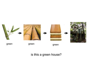 is this a green house?
green green green
 