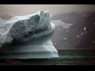 Melting iceberg
 