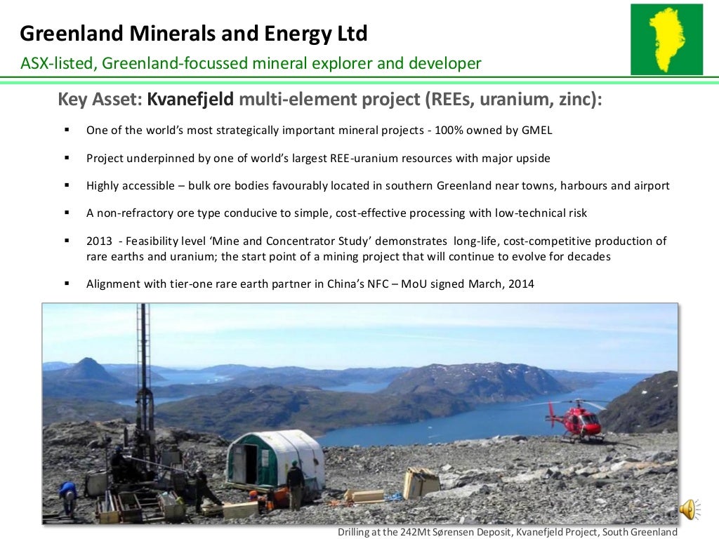 Greenland Minerals and Energy Company Presentation, Symposium Investo…