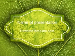 PoweredTemplate.com
Name of presentation
 
